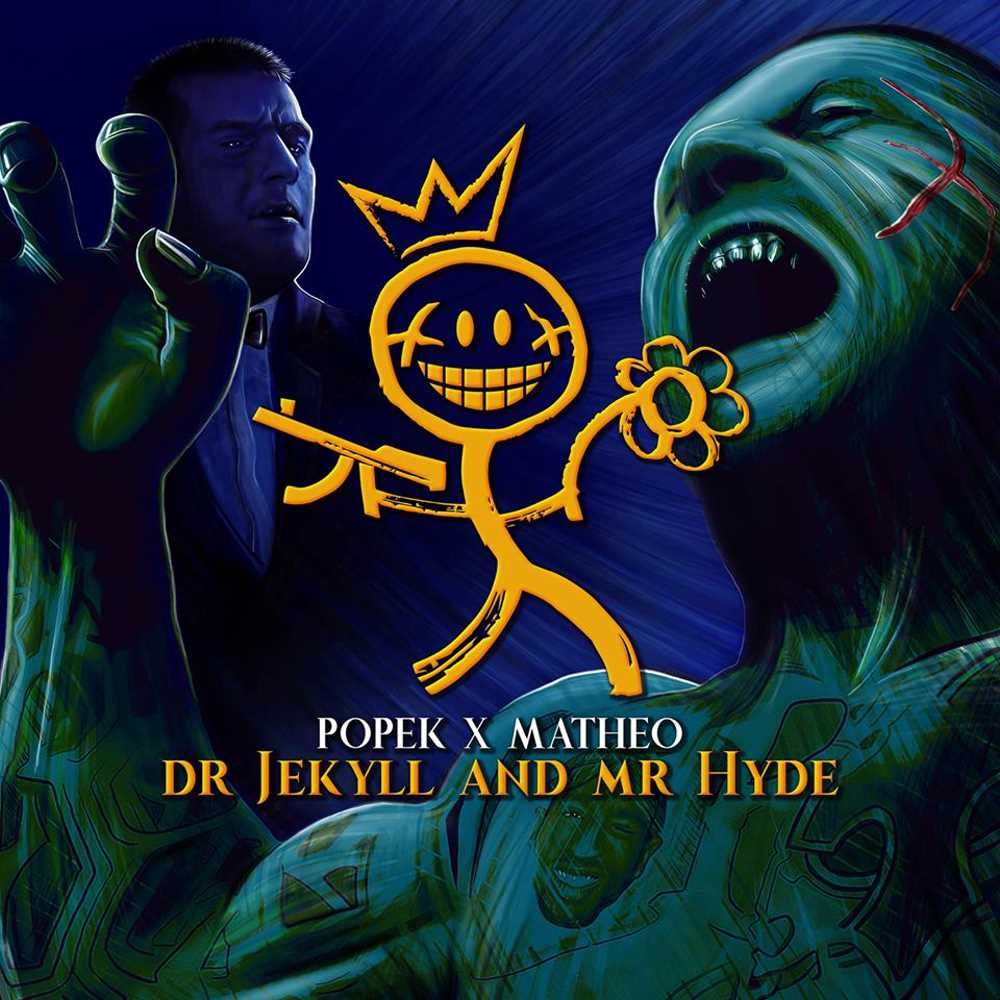okładka Dr Jekyll & Mr Hyde popek i matheo