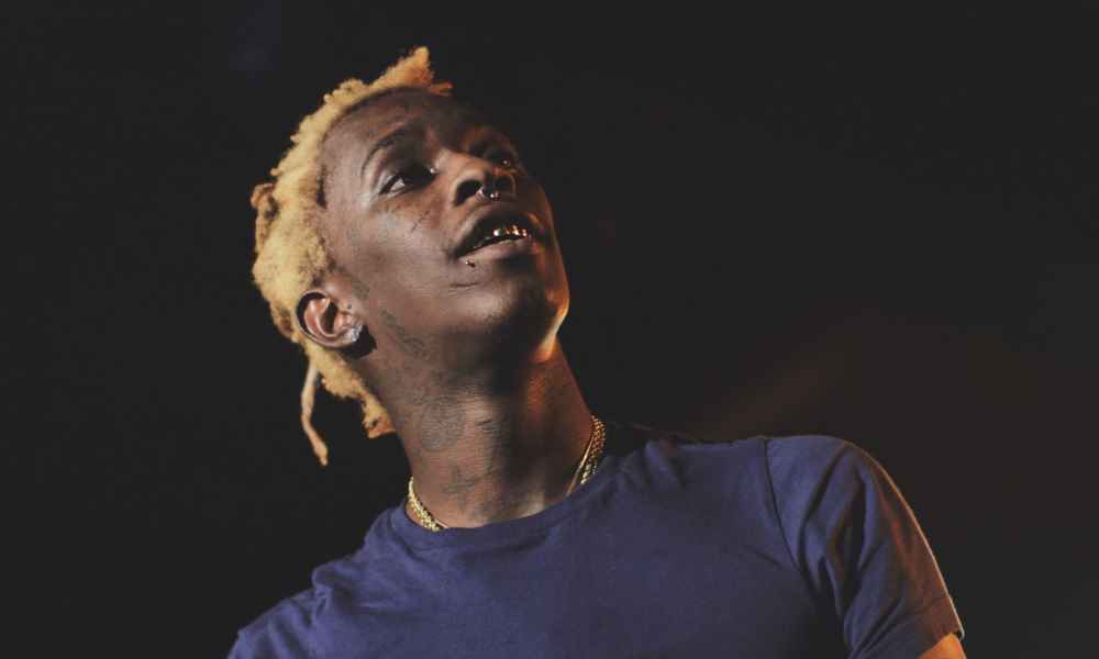 Young Thug rapper yellow hair