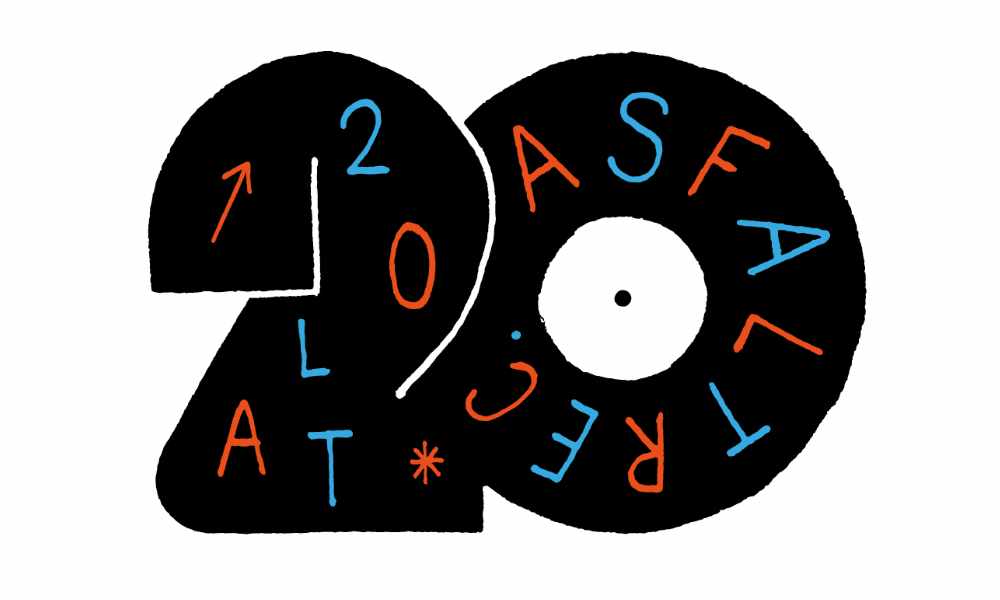 Logo 20 lat Asfalt Records