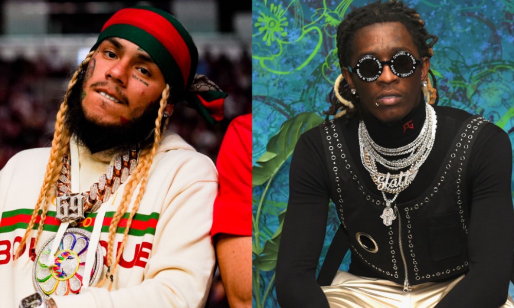 6ix9ine young thug diss
