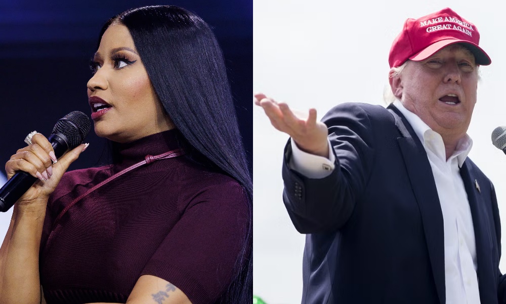 nicki minaj donald trump