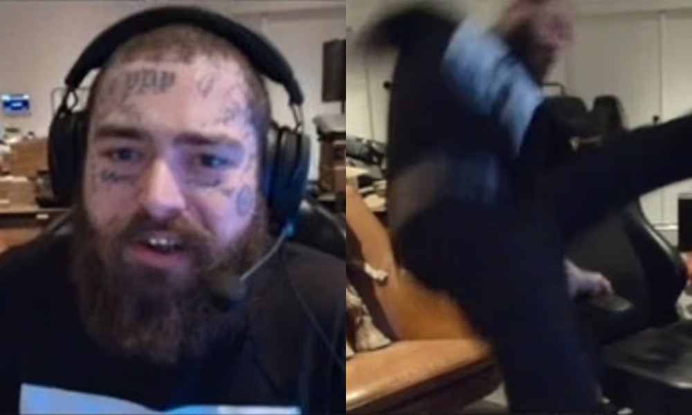 post malone backflip twitch