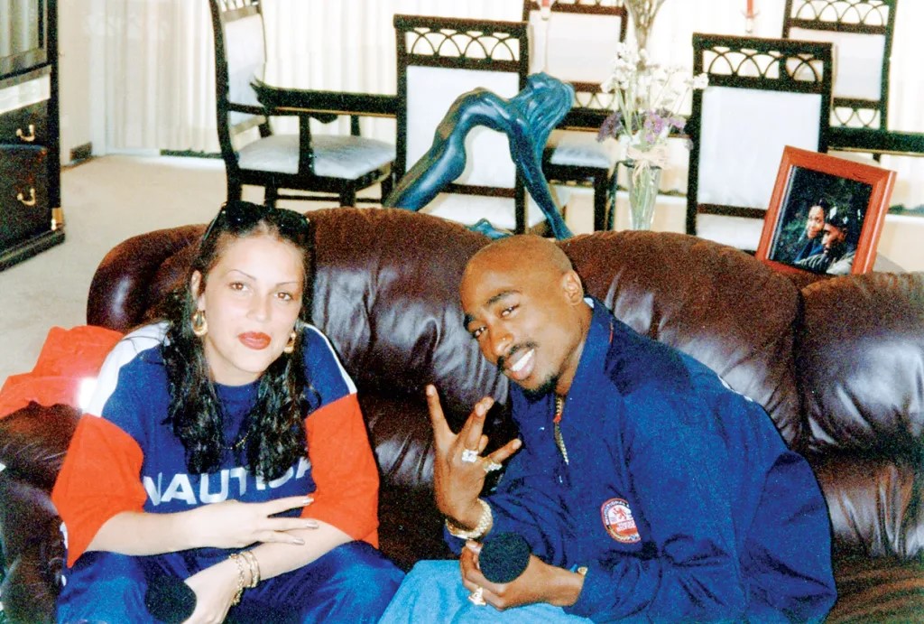 Angie Martinez i Tupac Shakur