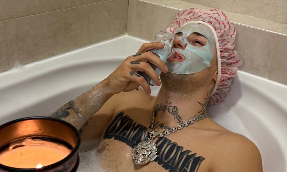 żabson raper w wannie