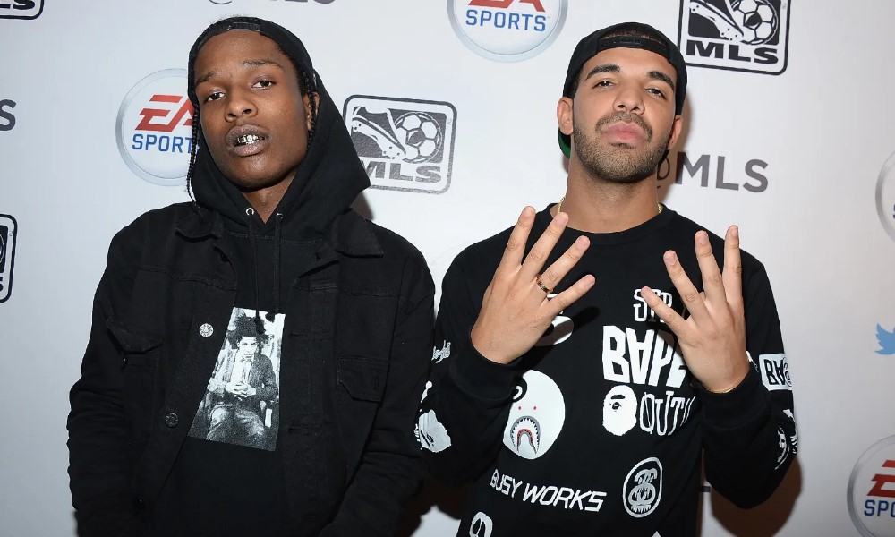 drake asap rocky diss