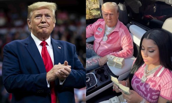 trump nicki minaj