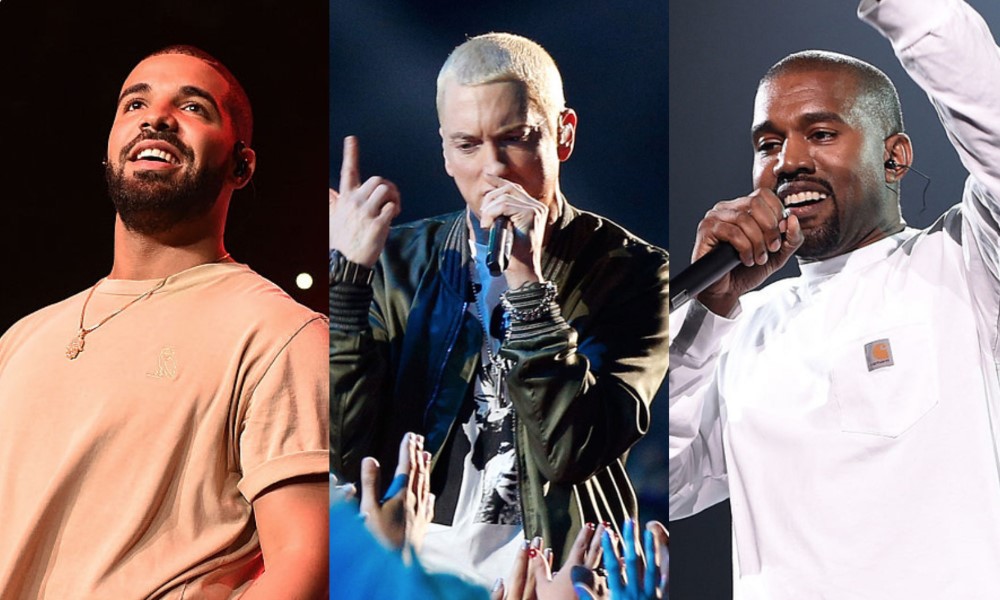 drake eminem kanye