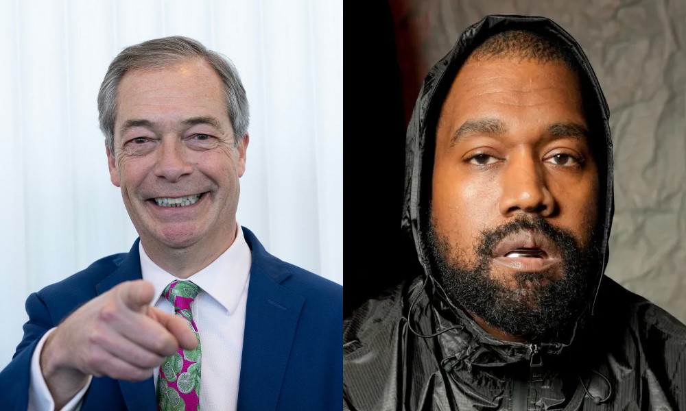 nigel farage kanye west