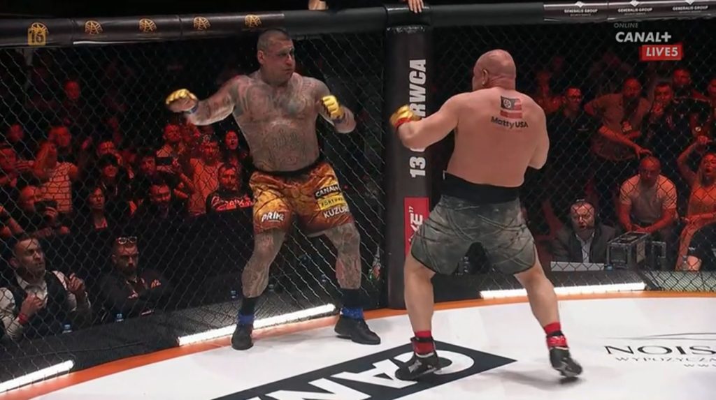 popek murański walka