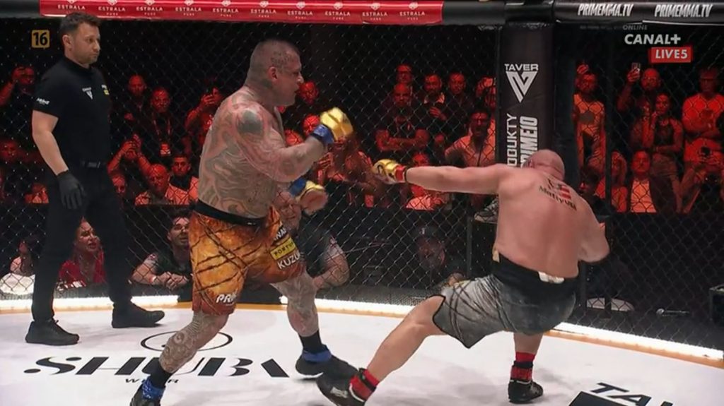 popek murański walka