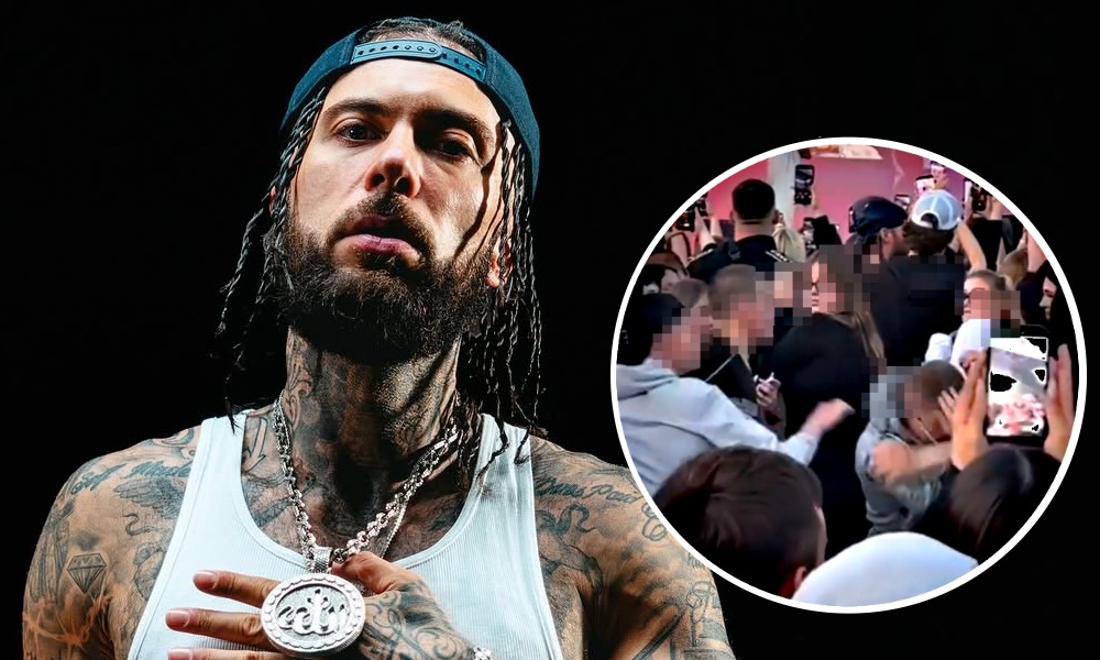 malik montana kizo awantura fani się pobili