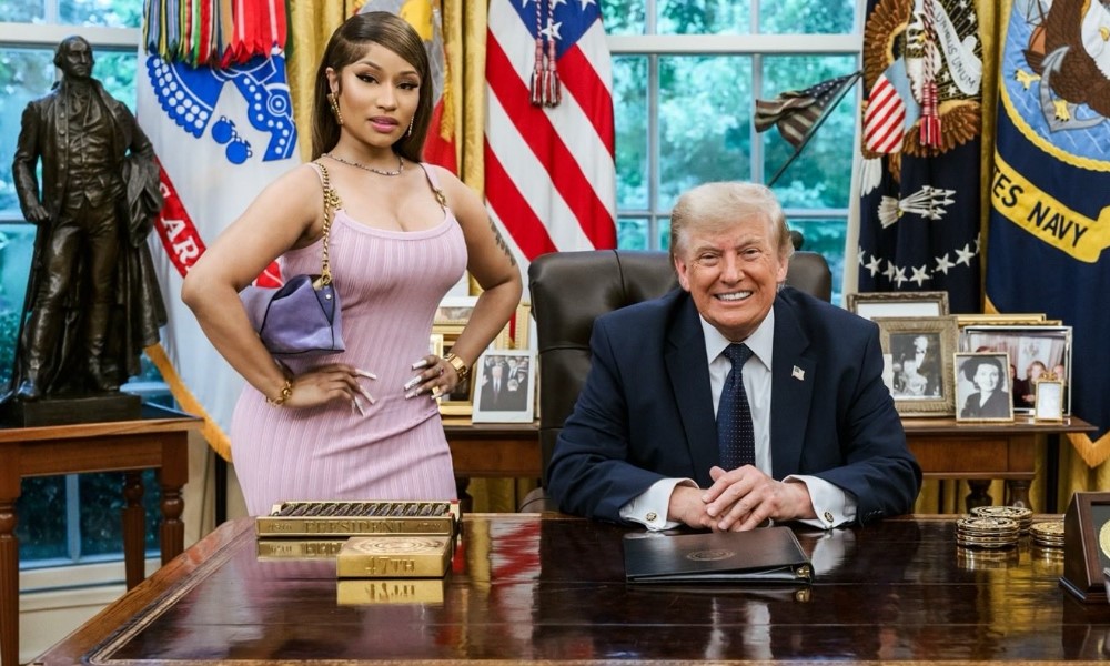 nicki minaj donald trump