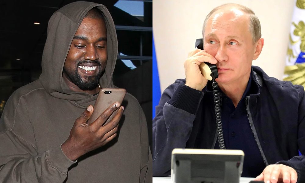 kanye west putin