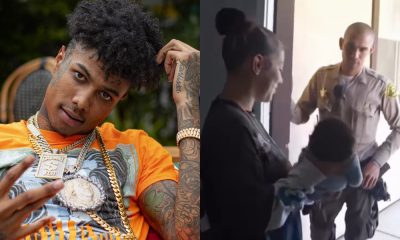 blueface dziecko policja swatting