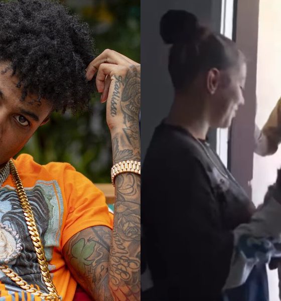 blueface dziecko policja swatting