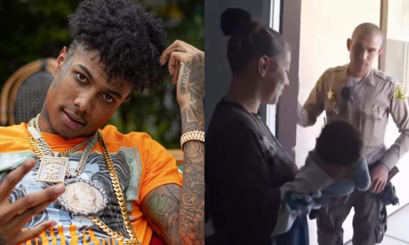 blueface dziecko policja swatting